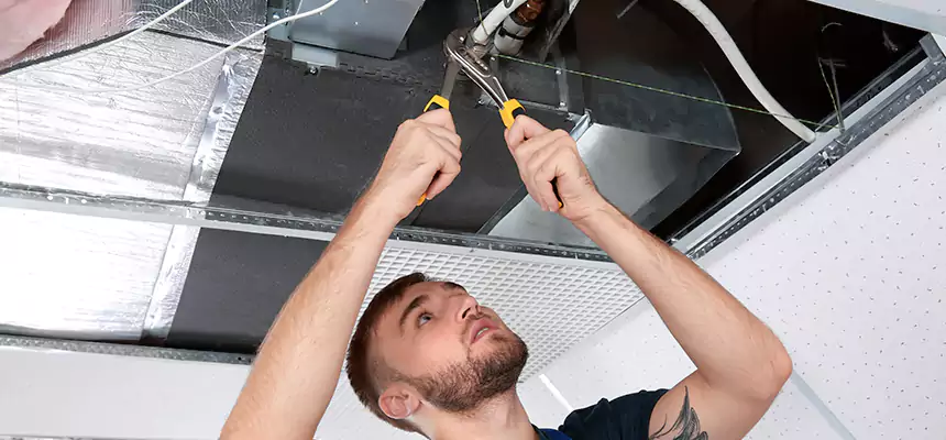 Targeted HVAC Coil & Plenum Commercial Duct Sanitization in Ensley